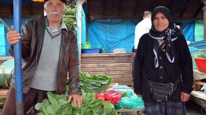 Tatilcilerden Organik Pazara Yoğun İlgi