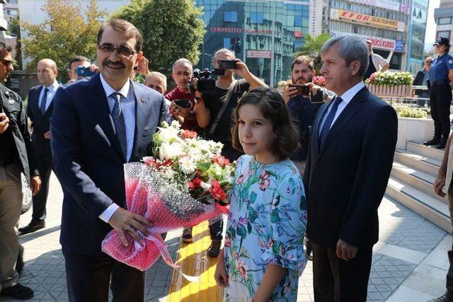 Enerji Ve Tabii Kaynaklar Bakanı Dönmez Zonguldak’ta