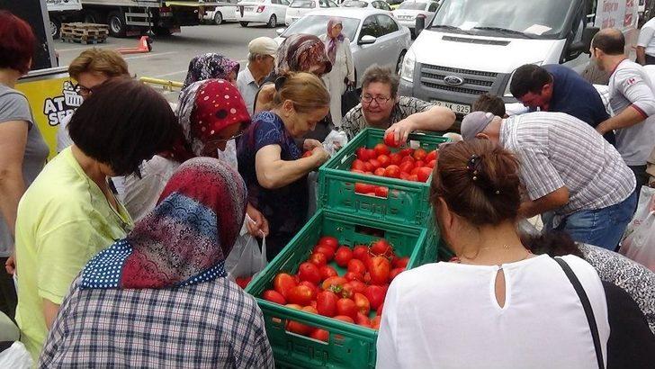 Edirne’de Salçalık Domates İzdihamı G4