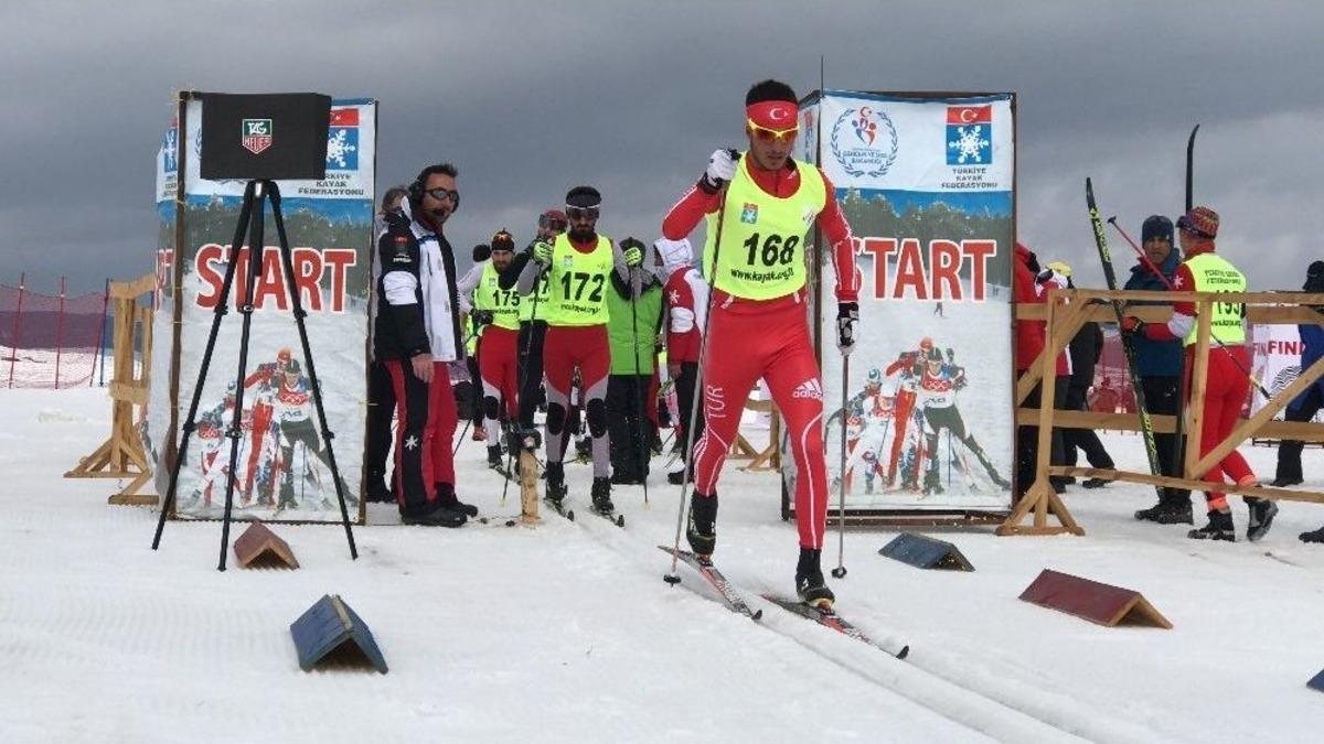 Sarıkamış&rsquo;ta Kayaklı Koşu K1 Ligi T&uuml;rkiye Şampiyonası Yarışları Başladı