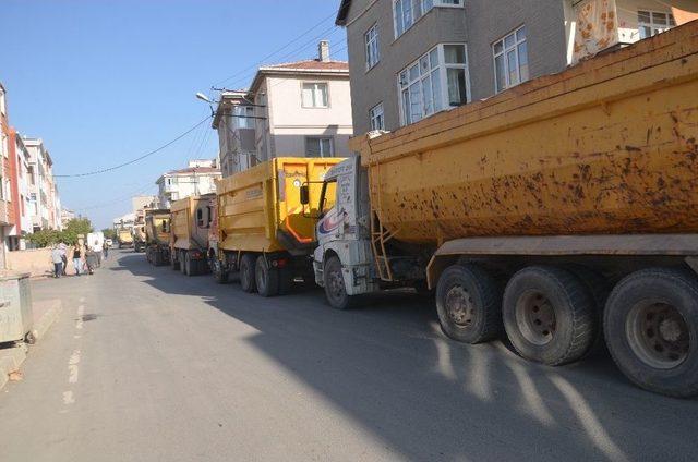 Ergene’de İbni Sina Caddesi Asfaltlanacak