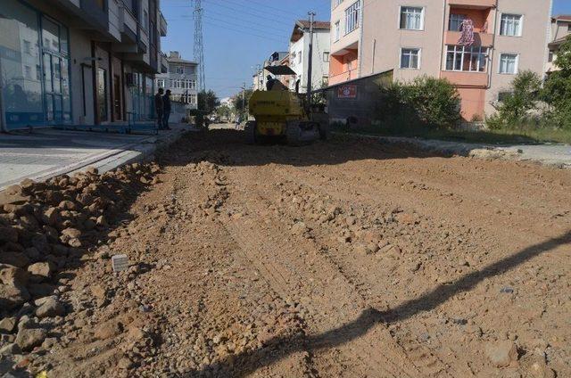 Ergene’de İbni Sina Caddesi Asfaltlanacak