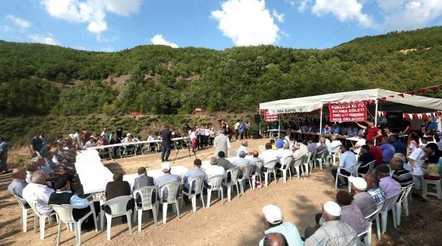 Kumluca G&ouml;leti&rsquo;nin Temeli Atıldı