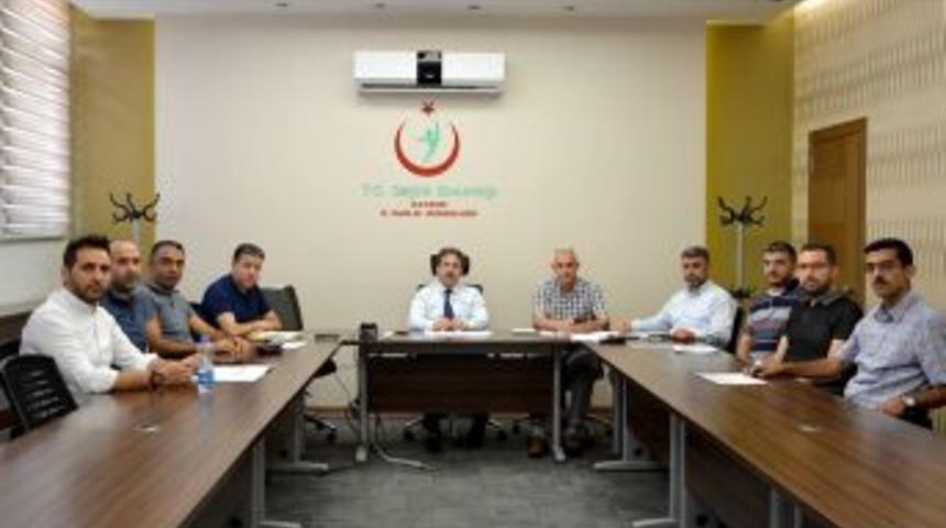 İl Sağlık M&uuml;d&uuml;rl&uuml;ğ&uuml;&rsquo;nde Mevcut Yatırımlar Ve Proje Planlama Toplantısı Yapıldı