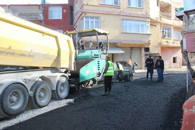 Sutaşı Mahallesi’nde Asfalt Çalışması