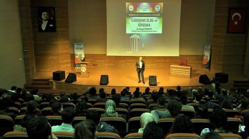 Erü’de ’girişimcilik Ve Sinema’ Anlatıldı