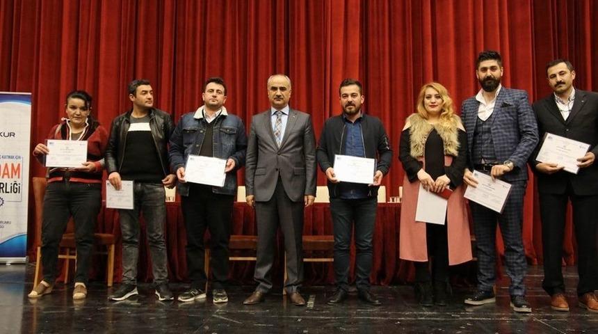 Girişimciler Sertifikalarını Aldı