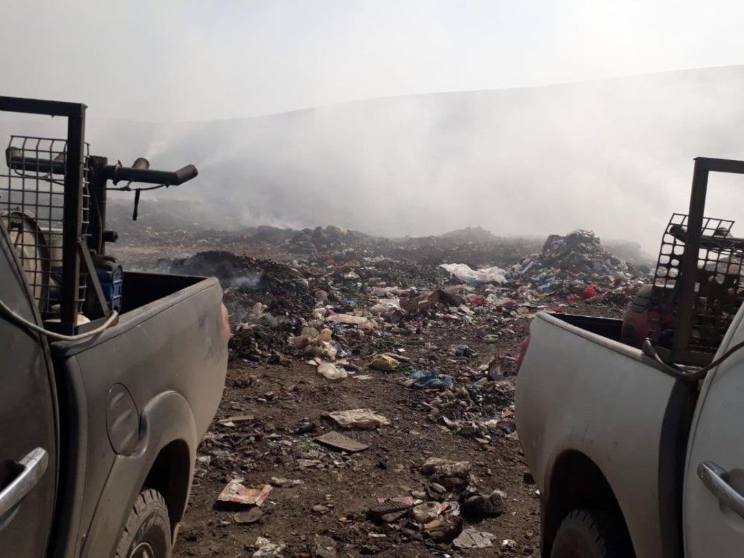 Cizre Belediyesi İla&ccedil;lama &Ccedil;alışmalarına Devam Ediyor