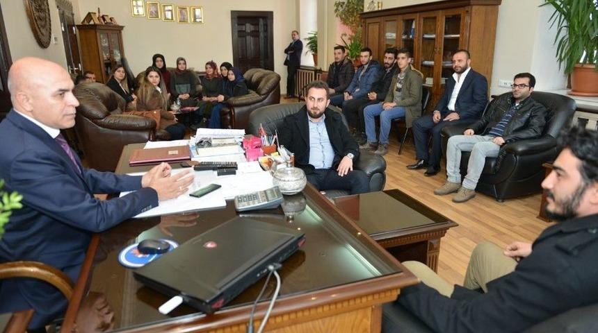 Ak Parti Yakutiye Gen&ccedil;lik Kolları&rsquo;ndan Ali Korkut&rsquo;a Ziyaret