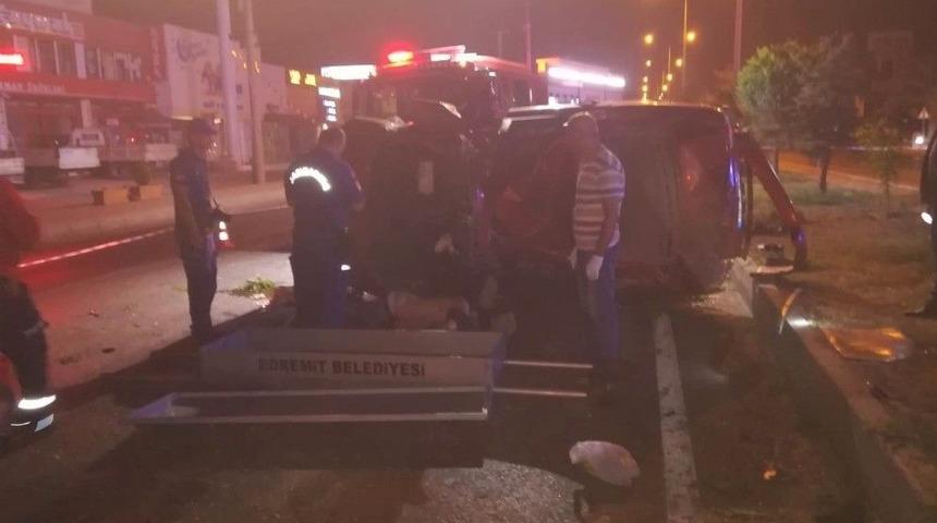 Edremit’te Trafik Kazası: 1 Ölü