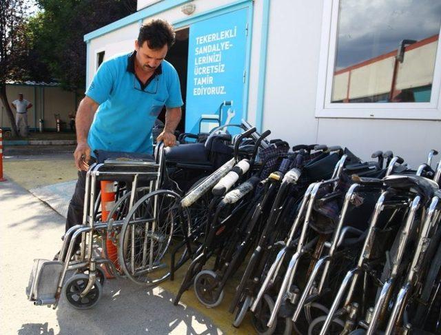 Tekerlekli Sandalyeler Nilüfer’de Ücretsiz Tamir Ediliyor