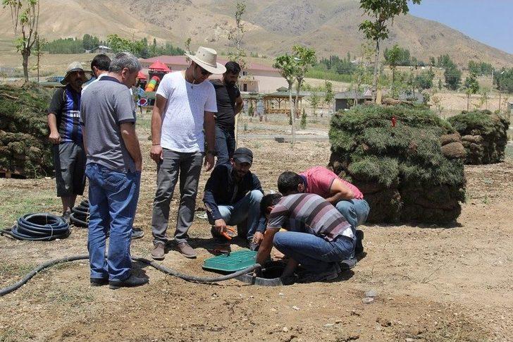 Mesire Alanında Çimlendirme Çalışması G3