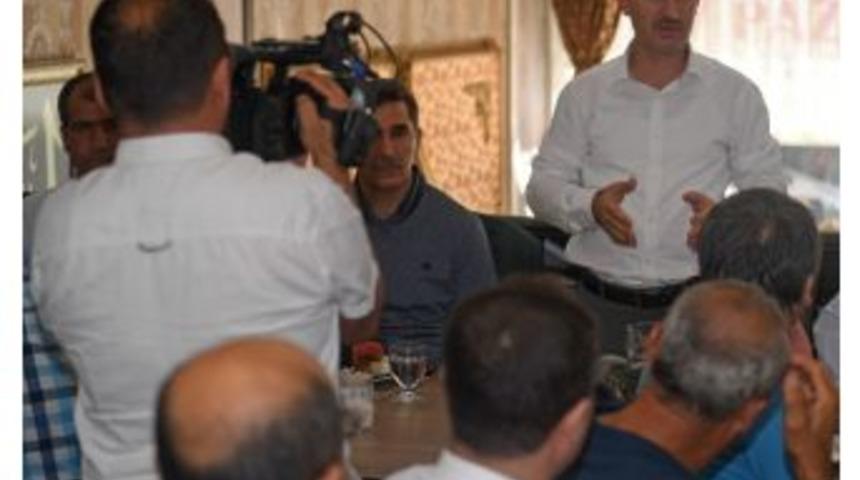 Başkan &Ccedil;ınar&rsquo;dan Akpınar&rsquo;a Ziyaret