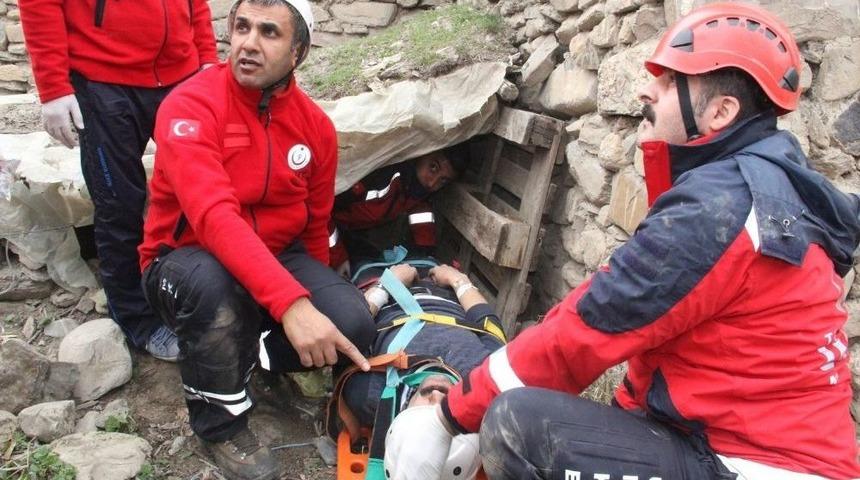 Hakkari&rsquo;de Ger&ccedil;eğini Aratmayan Umke Tatbikatı