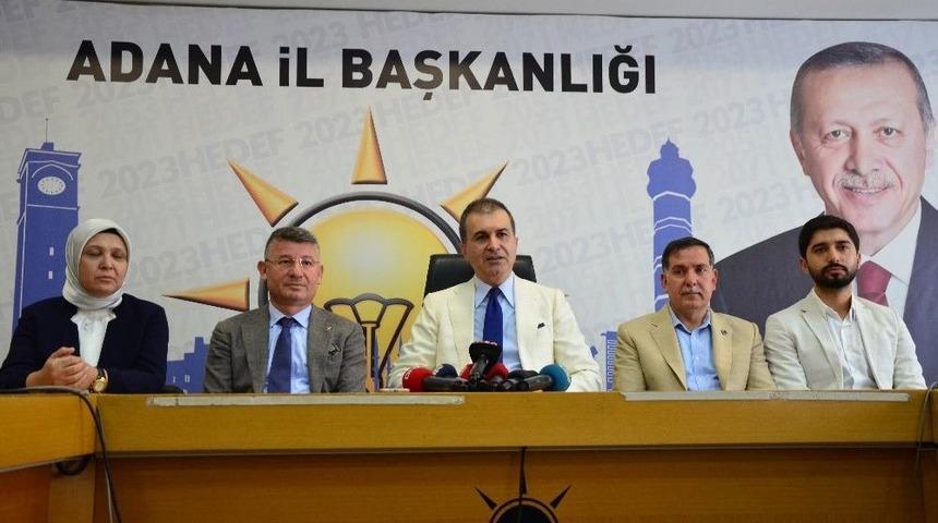 Ak Parti Sözcüsü Çelik: "eleştiri Sınırlarını Aşan İfadeleri Tasvip Etmiyoruz"