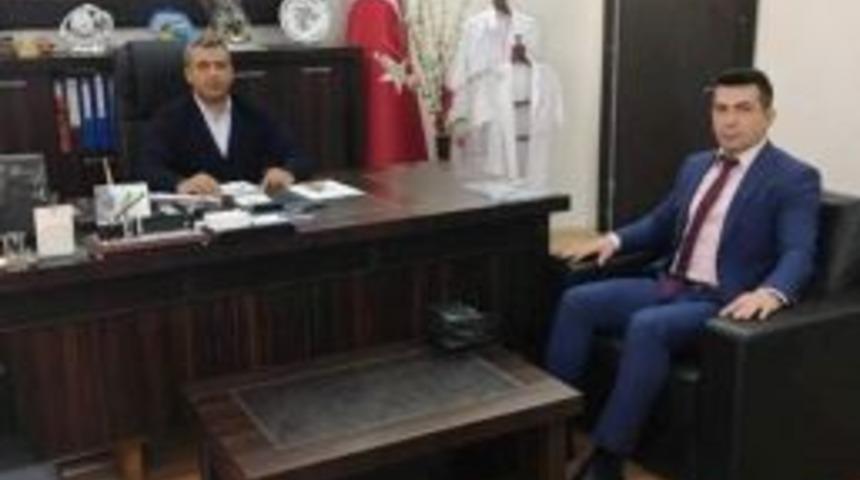 Kaymakam Kılın&ccedil;&rsquo;tan Başhekime Tıp Bayramı Ziyareti
