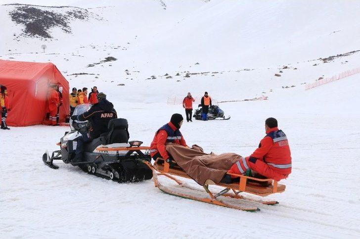 Bingöl’de Helikopter Kazası Ve Çığ Tatbikatı G1