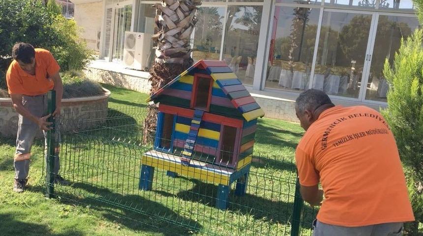 Başkan Akın&rsquo;dan Kedilere Barınak