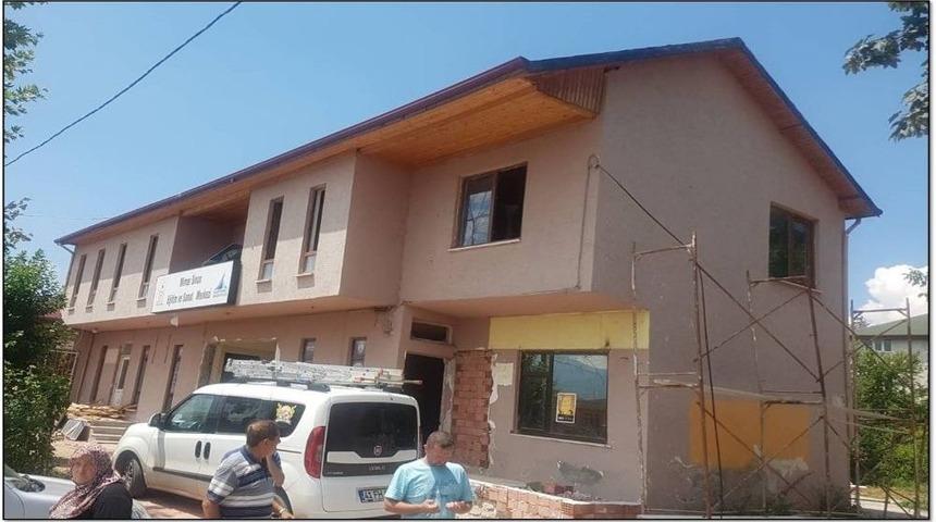 Eşme Konağında &Ccedil;alışmalar Tamamlanıyor