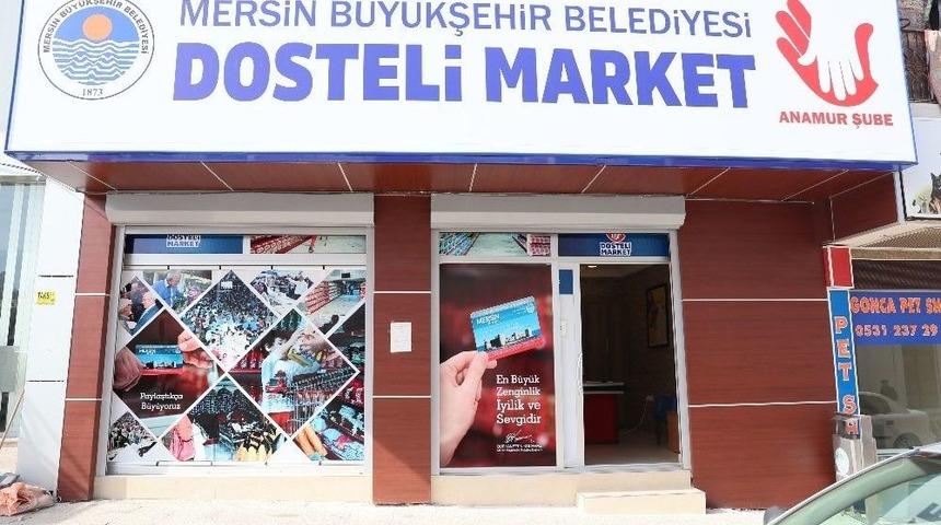 Dosteli Market 27 Bin Mersinliye Ulaştı