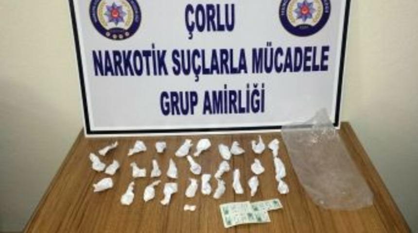 &Ccedil;orlu&rsquo;da Satışa Hazır Uyuşturucu Madde Ele Ge&ccedil;irildi