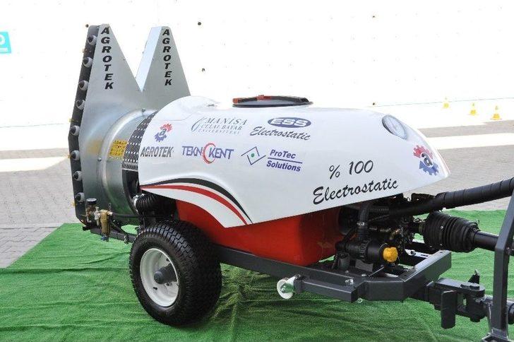 Türkiye’nin İlk Yüzde 100 Elektrostatik İlaçlama Makinesi Geliştirildi G4