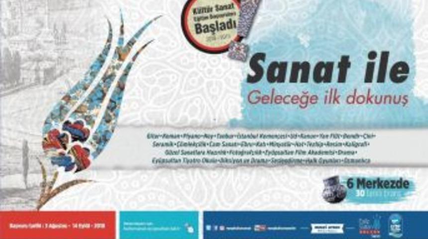 K&uuml;lt&uuml;r Ve Sanat Kursları Ey&uuml;psultanlılar&rsquo;ı Bekliyor