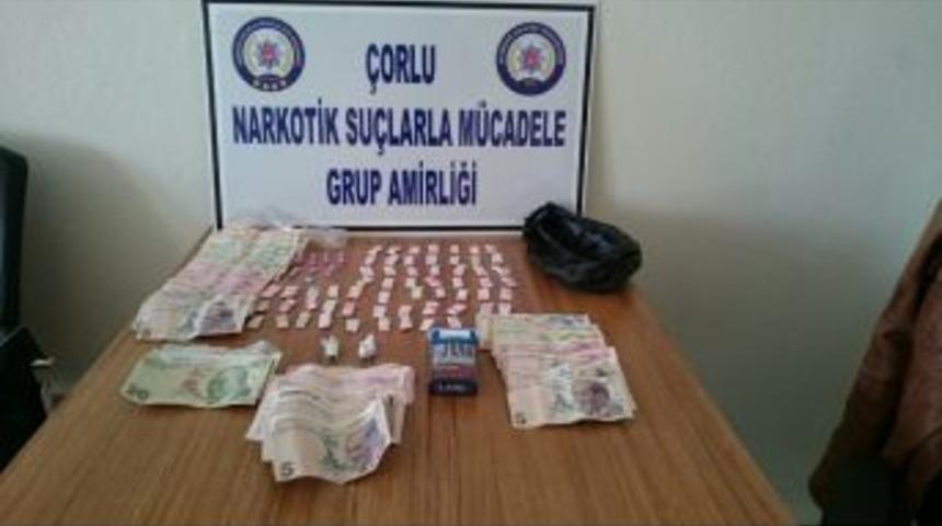 &Ccedil;orlu&rsquo;da Uyuşturucu Operasyonu: 3 G&ouml;zaltı
