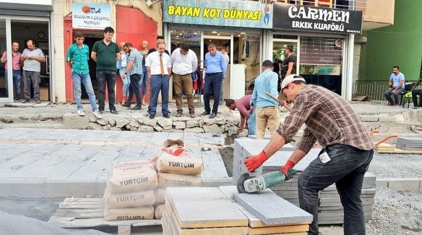 Hakkari&rsquo;de &lsquo;prestij Cadde&rsquo; &Ccedil;alışmaları S&uuml;r&uuml;yor