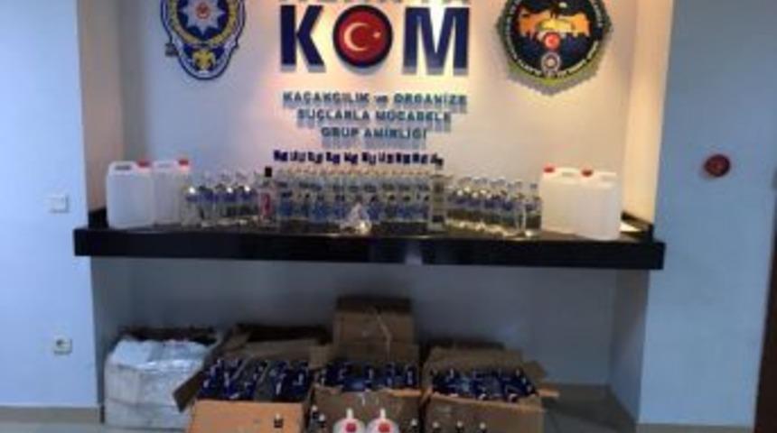 Alanya’da 359 Litre Kaçak İçki Ele Geçirildi