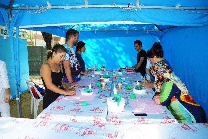 Pasta Ve Yemek Yapmak İçin Aydın’da Kampa Girdiler G1