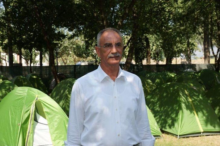 Pasta Ve Yemek Yapmak İçin Aydın’da Kampa Girdiler G4