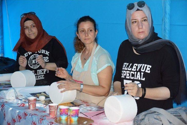 Pasta Ve Yemek Yapmak İçin Aydın’da Kampa Girdiler G5