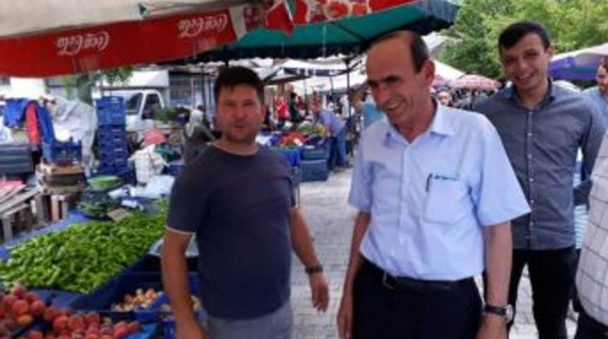 Başkan Başer: Organik Ürünlerin İlçe Pazarında Satılması Bizim İçin Çok Önemli