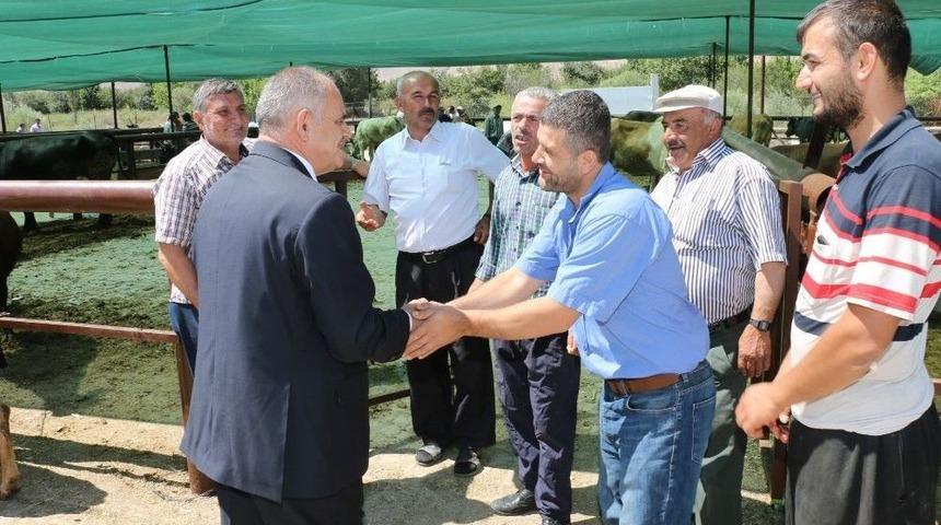 Başkan &Ouml;zt&uuml;rk Kurban Pazarını Ziyaret Etti