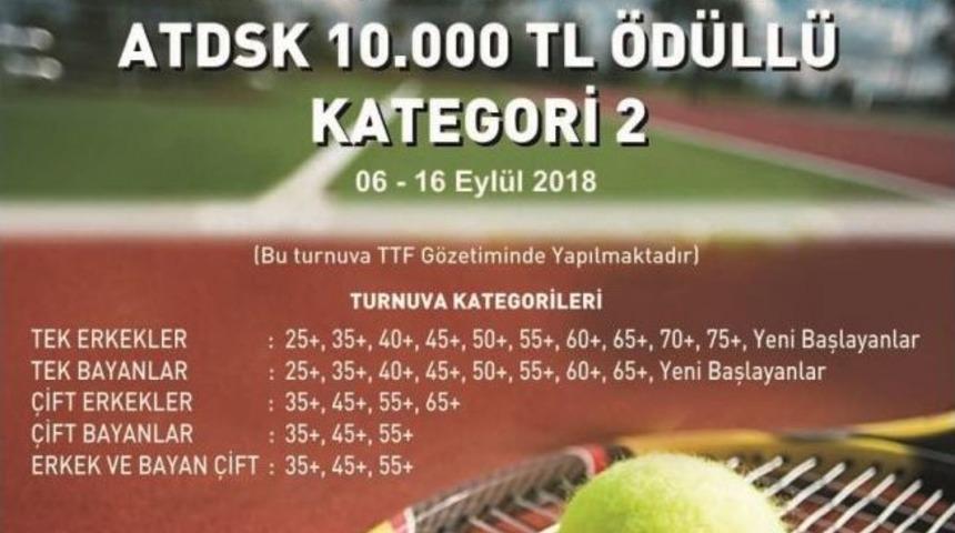 Tsyd Adana Seny&ouml;r Tenis Turnuvası Başlıyor