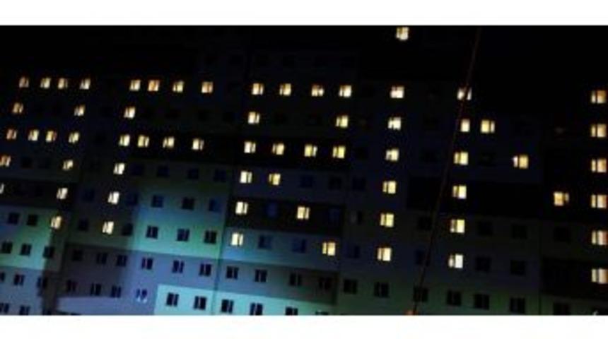 &Ouml;ğrenciler Yurt Işıklarıyla &ldquo;afrin&rdquo; Yazdı