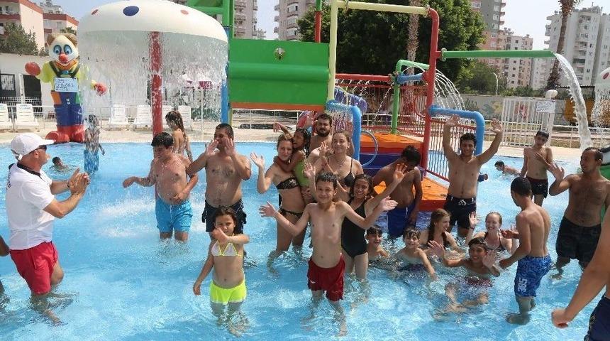 Mezitli Belediyesi Su Dünyası’nın ’özel’ Konukları