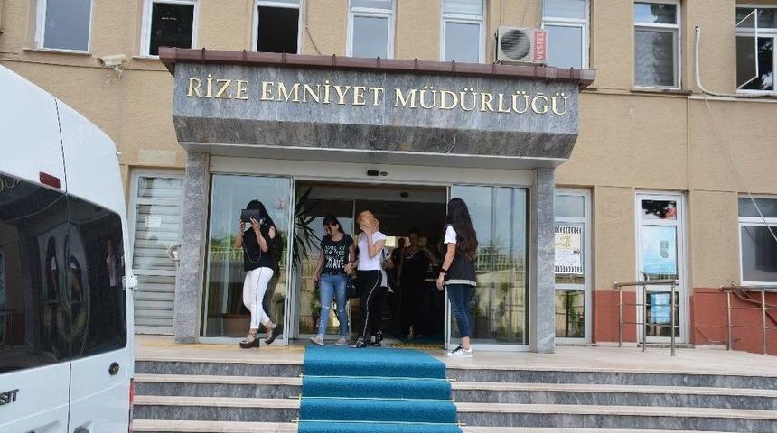 Rize&rsquo;de Fuhuş Operasyonunda 76 G&ouml;zaltı