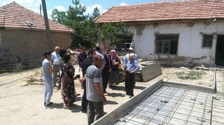 Kaman Kaymakamlığından İhtiyaç Sahibi Aileye Ev