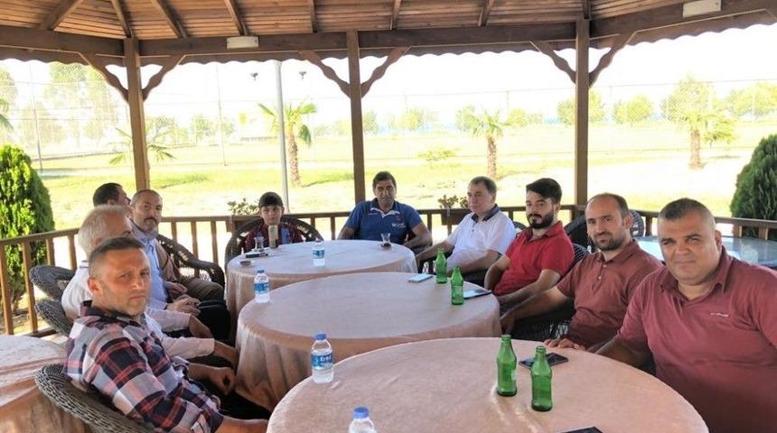 1967 Trabzonsporlular Derneği&rsquo;nden &Uuml;nal Karaman&rsquo;a Ziyaret