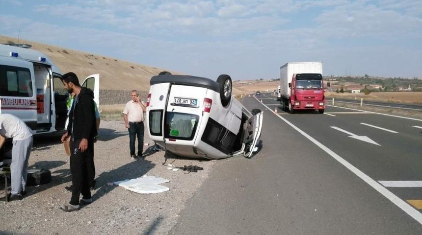 Kırıkkale’de Trafik Kazası: 4 Yaralı