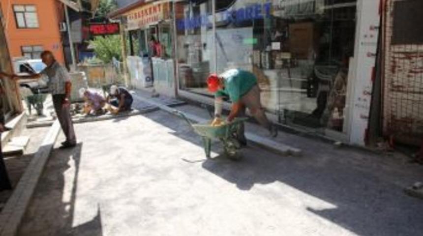 Demirciler Sokak&rsquo;ta Altyapı Tamam Sıra &Uuml;styapıda