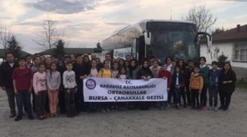 &Ouml;ğrencilere &Ccedil;anakkale Ve Bursa Gezisi