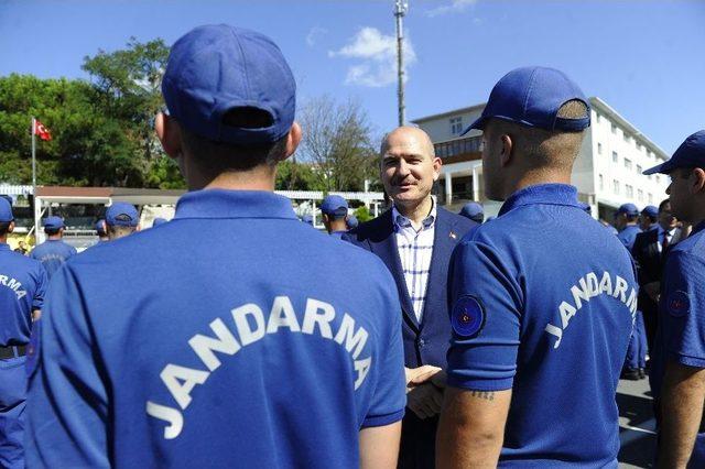 Bakan Soylu, Jandarma Personeli İle Bayramlaştı