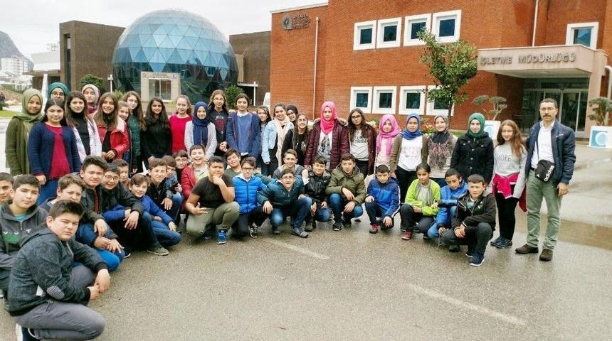 &Ouml;ğrenciler, Atık Su Arıtma Tesisini İnceledi