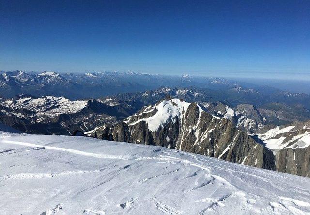 T&uuml;rk Dağcılar Alplerin Zirvesinde T&uuml;rk Bayrağı A&ccedil;tı 1
