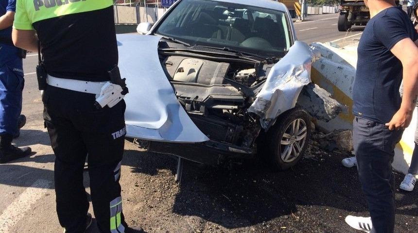 Isparta&rsquo;da Trafik Kazası