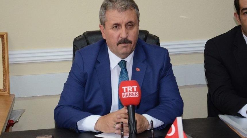 Bbp Başkanı Destici: “ab Bir Hayal Tüneli”