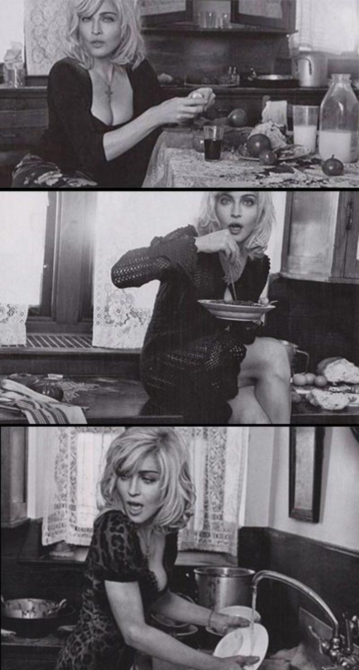S&uuml;perstar Madonna Mutfakta!